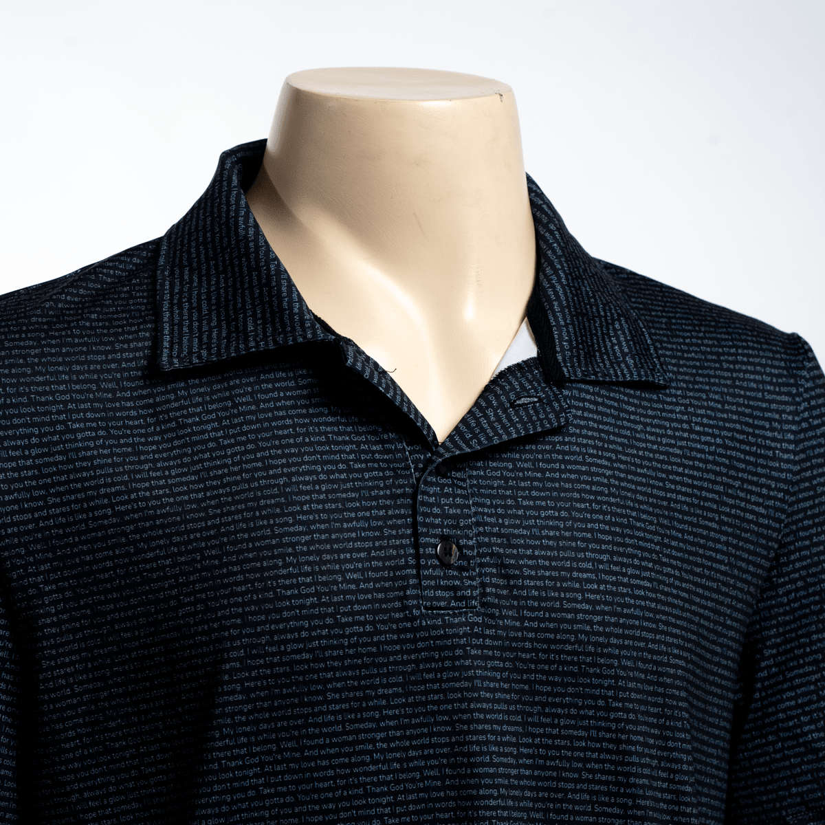 Men's Microfiber Jersey Polo Shirt - TuneInk