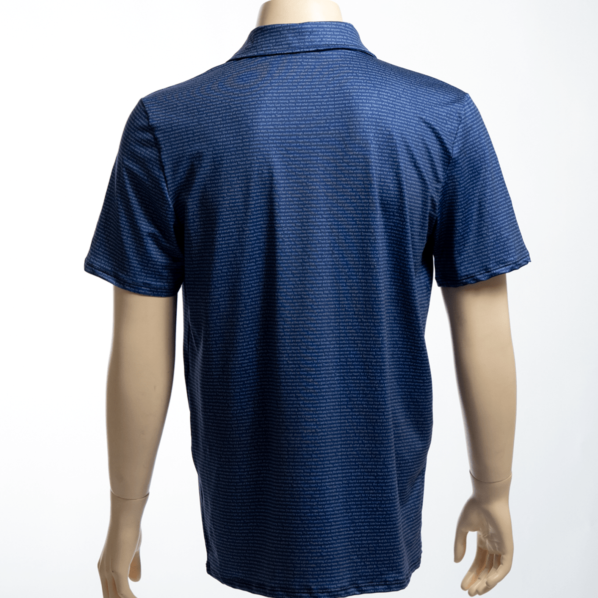 Men's Microfiber Jersey Polo Shirt - TuneInk