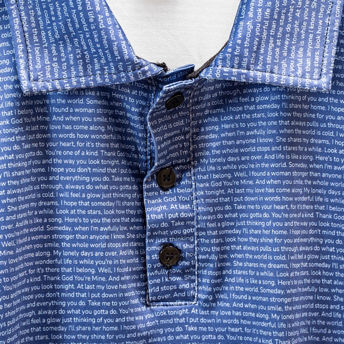 Men's Microfiber Jersey Polo Shirt - TuneInk