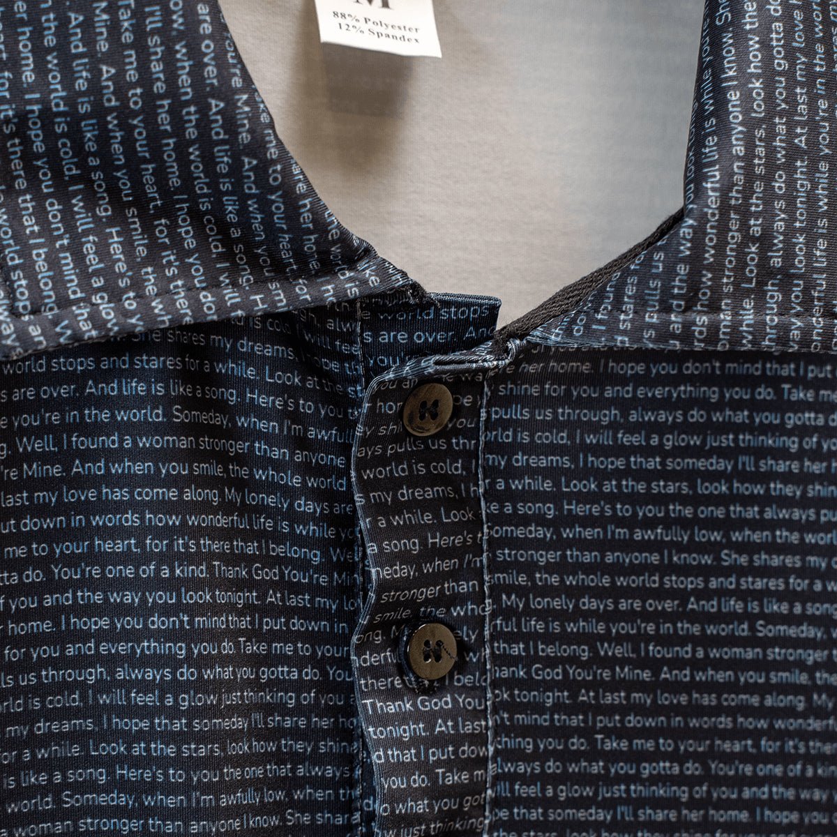 Men's Microfiber Jersey Polo Shirt - TuneInk