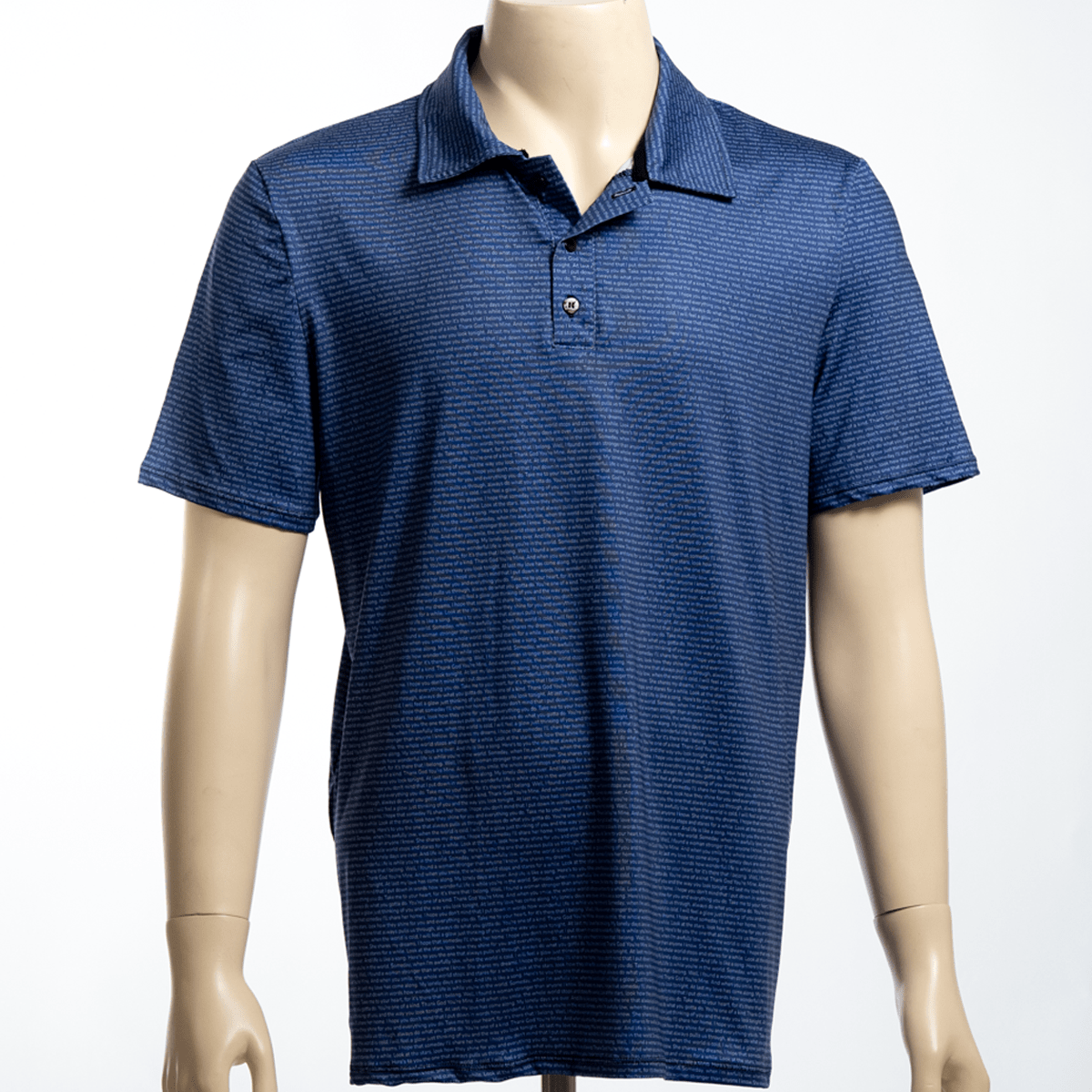 Men's Microfiber Jersey Polo Shirt - TuneInk