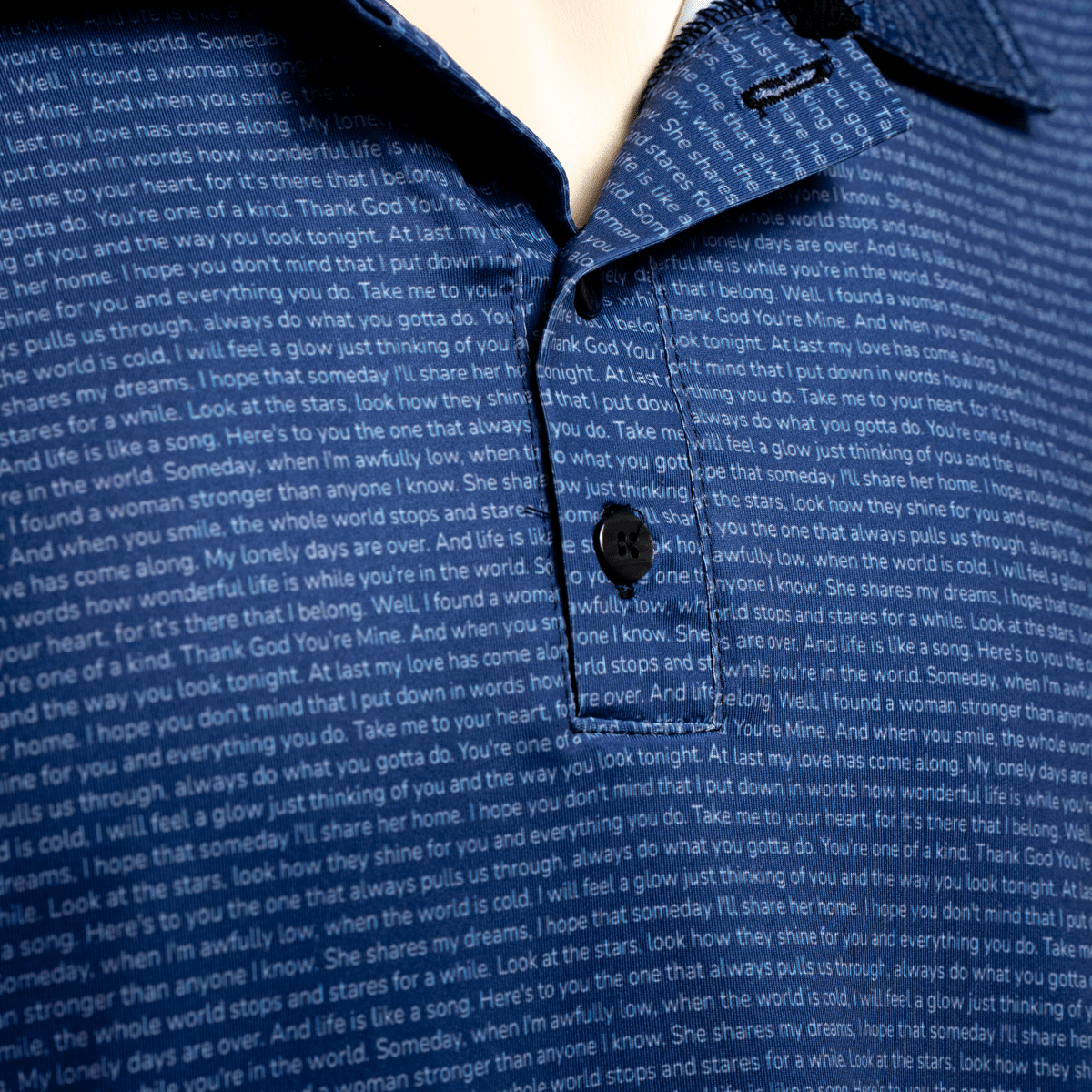 Men's Microfiber Jersey Polo Shirt - TuneInk