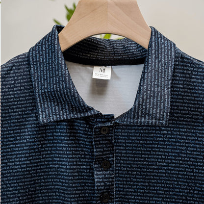 Men's Microfiber Jersey Polo Shirt - TuneInk