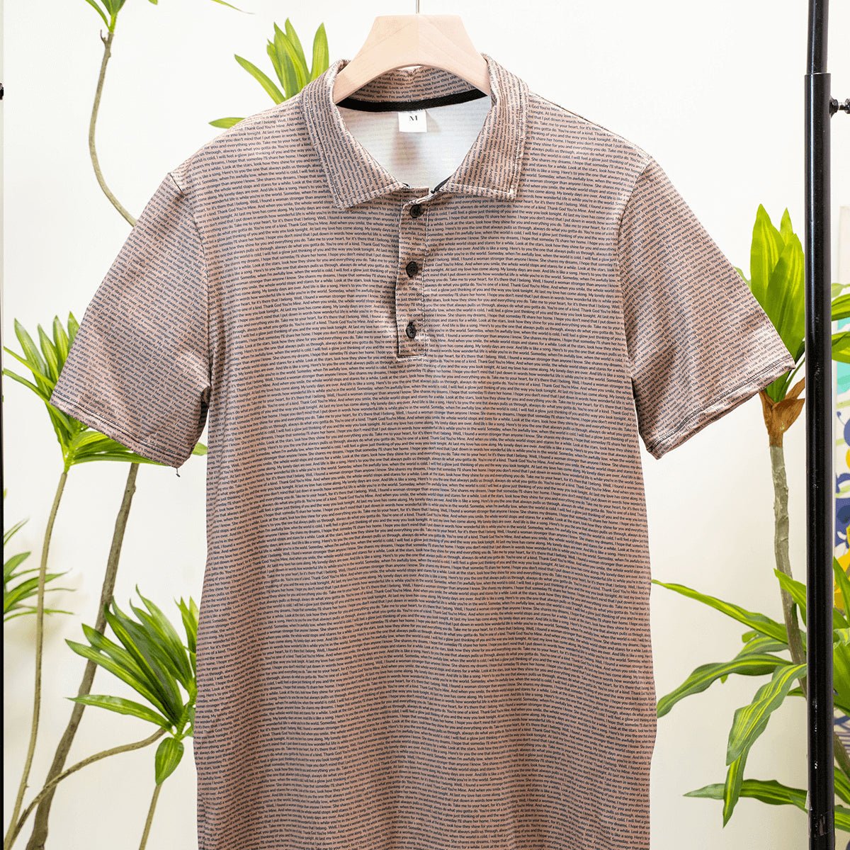 Men's Microfiber Jersey Polo Shirt - TuneInk