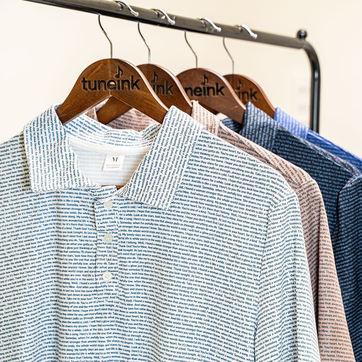 Men's Microfiber Jersey Polo Shirt - TuneInk