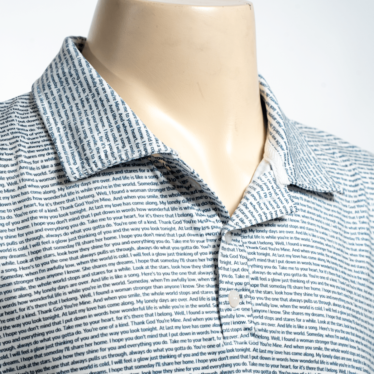 Men's Microfiber Jersey Polo Shirt - TuneInk