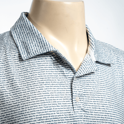 Men's Microfiber Jersey Polo Shirt - TuneInk