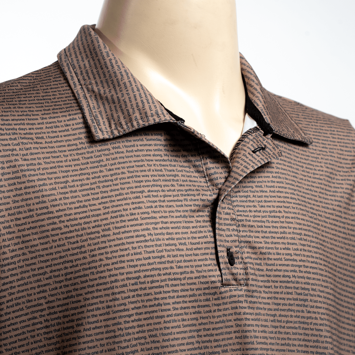 Men's Microfiber Jersey Polo Shirt - TuneInk