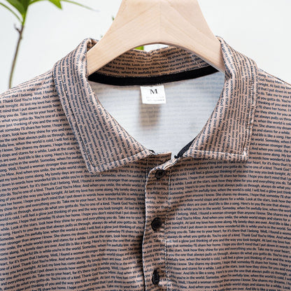 Men's Microfiber Jersey Polo Shirt - TuneInk