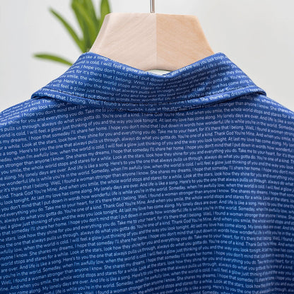 Men's Microfiber Jersey Polo Shirt - TuneInk