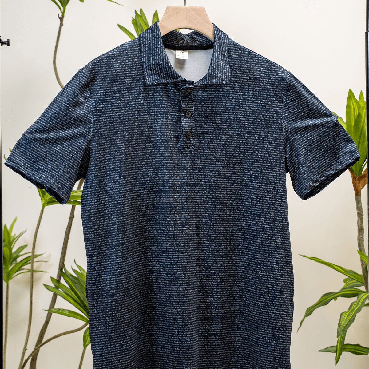 Men's Microfiber Jersey Polo Shirt - TuneInk