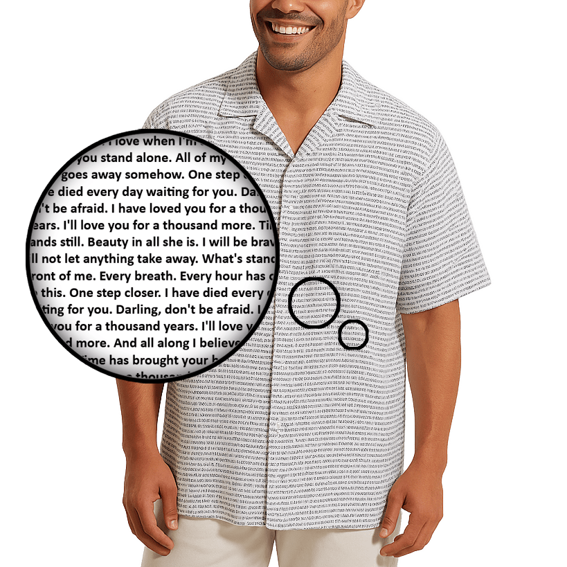 Men's Rayon Hawaiian Shirt - TuneInk