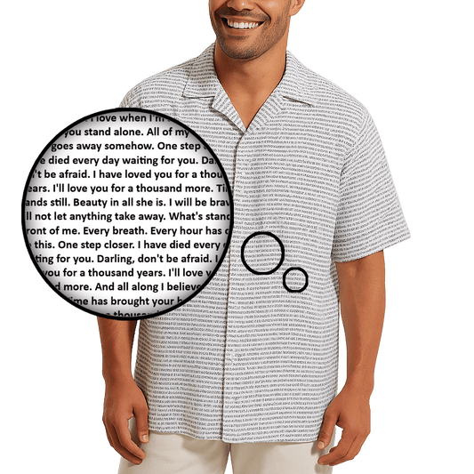 Men's Rayon Hawaiian Shirt - TuneInk