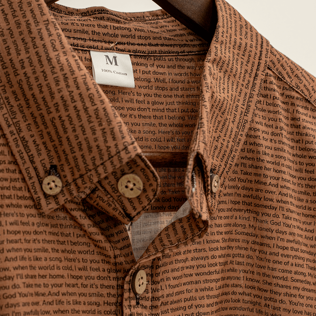 Men's Linen Textured Cotton Short Sleeve Shirt