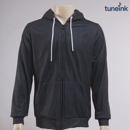 Men's Heavy Fleece Zip Up Hoodie