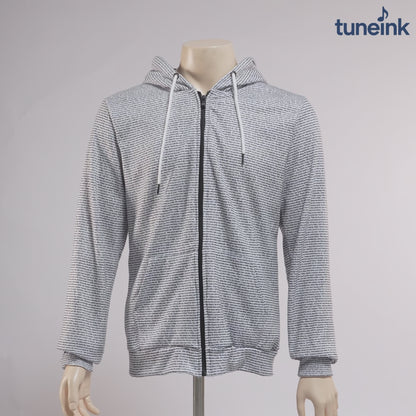 Men's Heavy Fleece Zip Up Hoodie