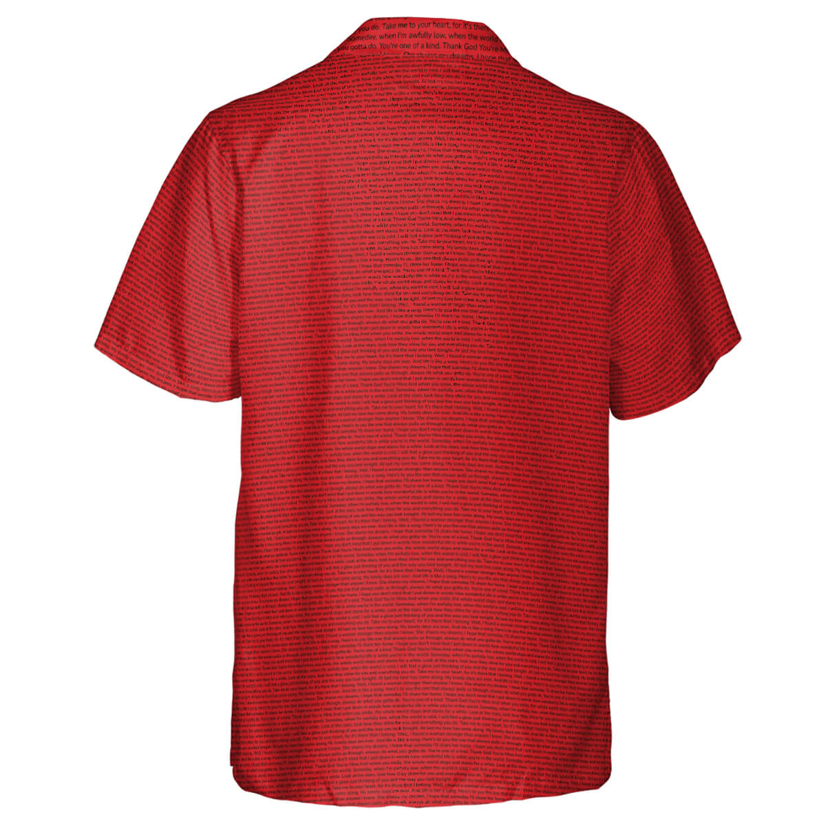 Men's Short Sleeve Button-Up Shirt