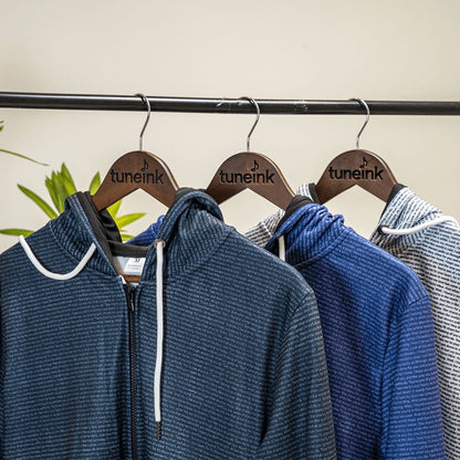 Unisex Heavy Fleece Zip Up Hoodie - TuneInk