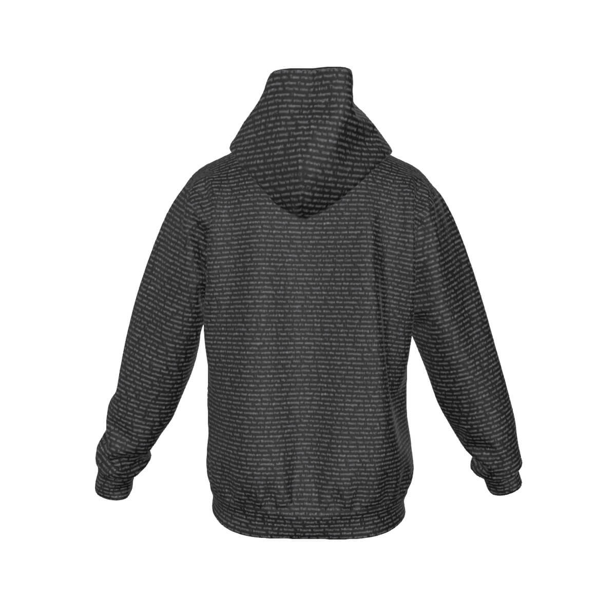 Unisex Sherpa Fleece Zip Up Hoodie - TuneInk