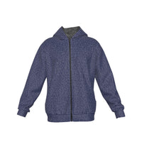 Unisex Sherpa Fleece Zip Up Hoodie