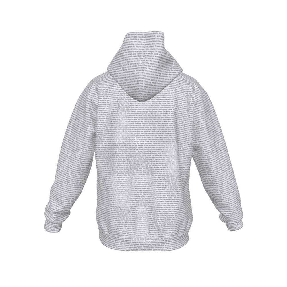 Unisex Sherpa Fleece Zip Up Hoodie