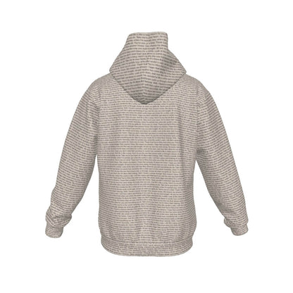 Unisex Sherpa Fleece Zip Up Hoodie - TuneInk