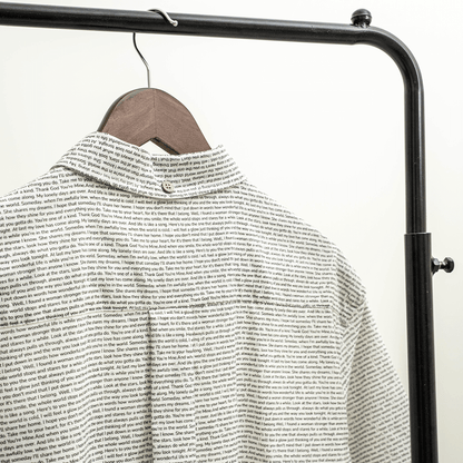 Men's Linen Textured Cotton Short Sleeve Shirt