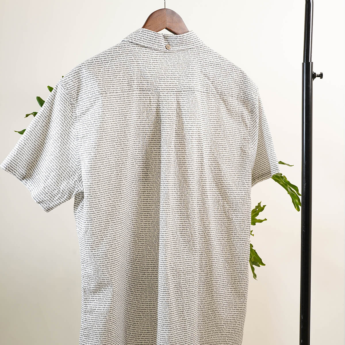 Men's Linen Textured Cotton Short Sleeve Shirt