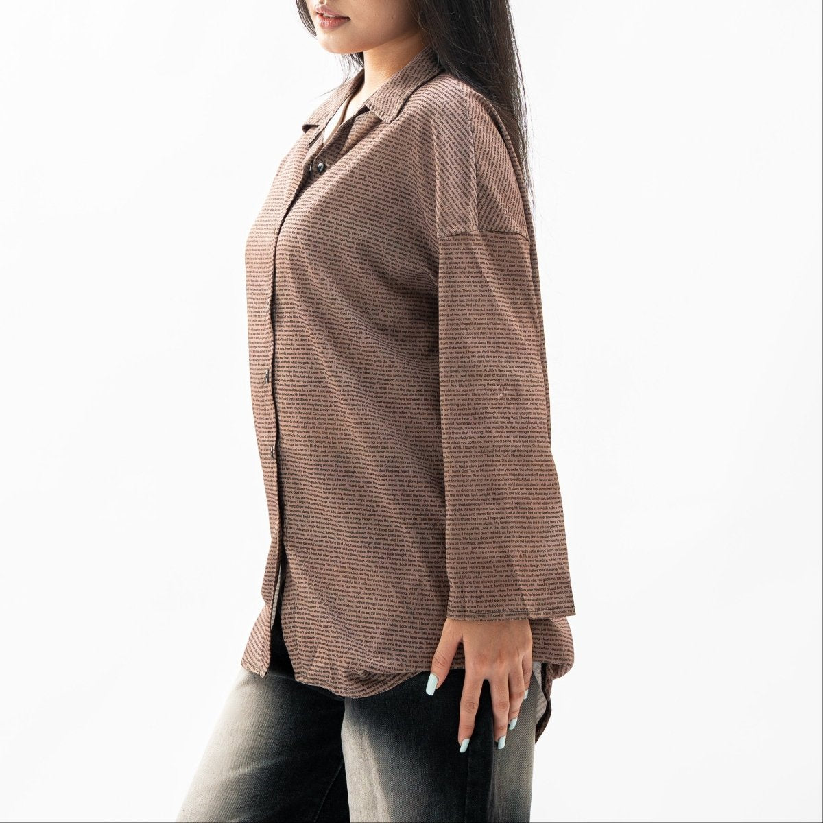 Women's Chiffon Shirt - TuneInk