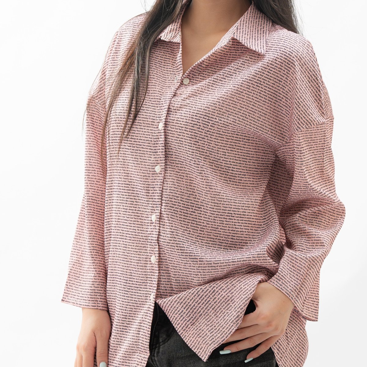 Women's Chiffon Shirt - TuneInk