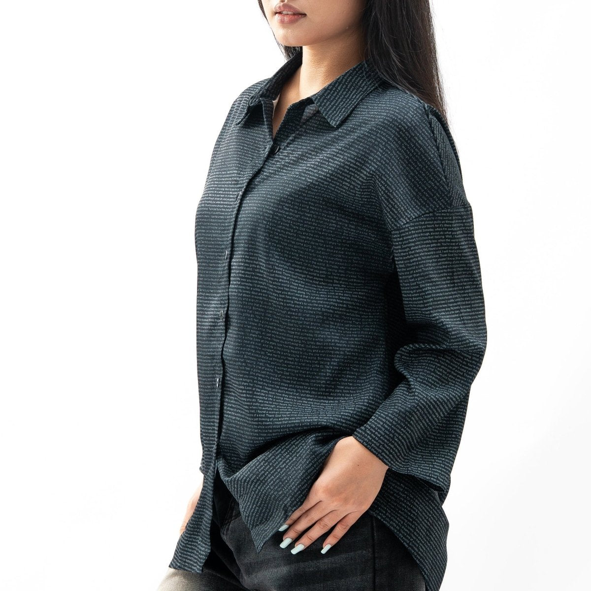 Women's Chiffon Shirt - TuneInk