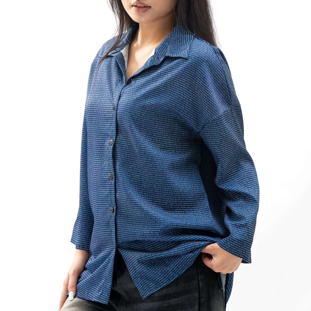 Women's Chiffon Shirt - TuneInk