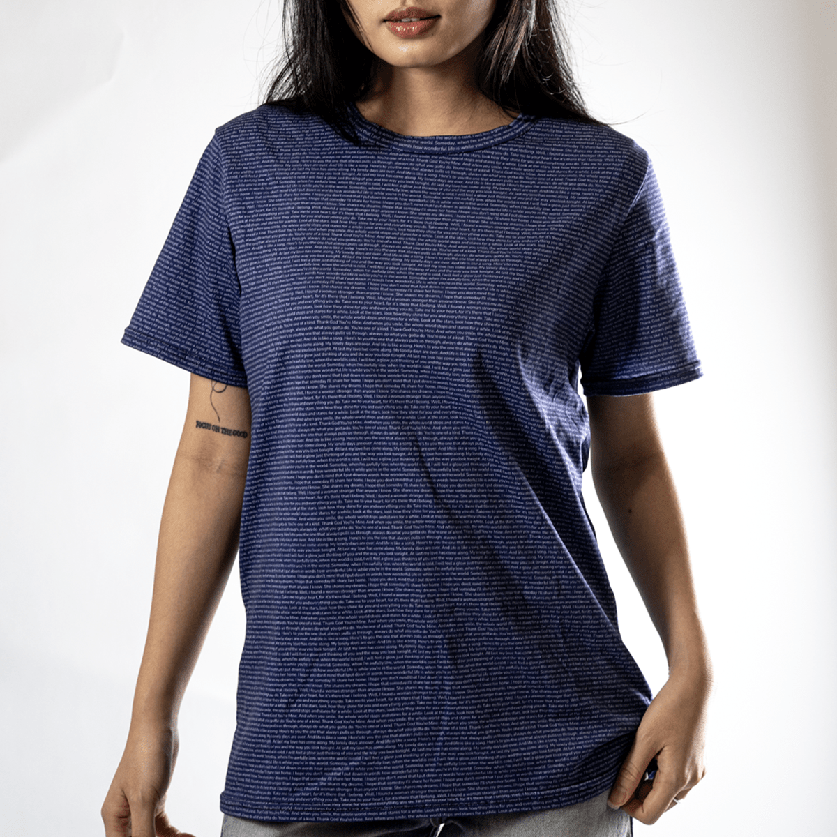 Women's Cotton O - Neck T-Shirt - TuneInk