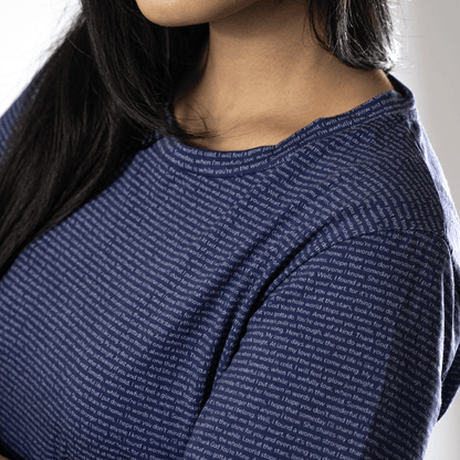 Women's Cotton O - Neck T-Shirt - TuneInk