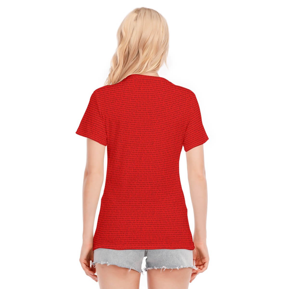 Women's Cotton O - Neck T-Shirt - TuneInk