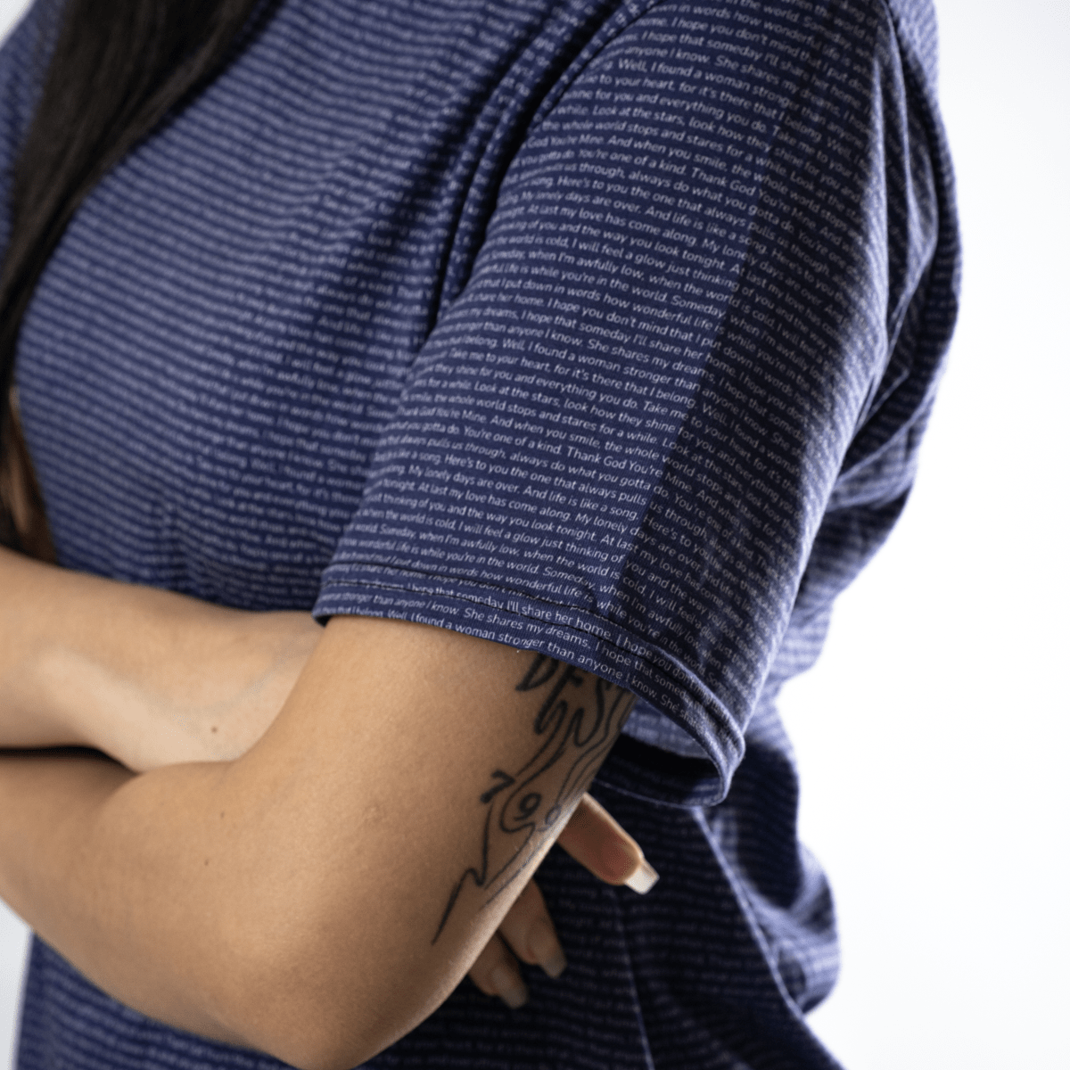 Women's Cotton O - Neck T-Shirt - TuneInk