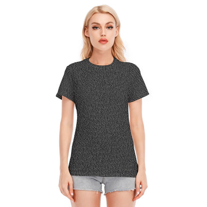 Women's Cotton O - Neck T-Shirt - TuneInk