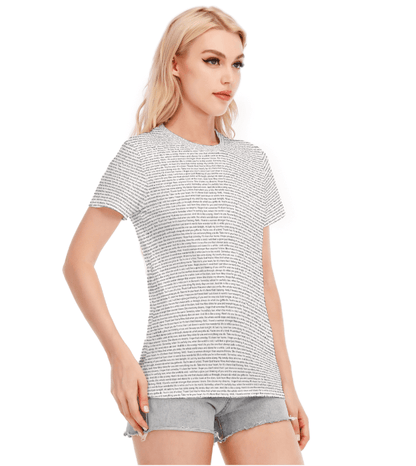Women's Cotton O - Neck T-Shirt - TuneInk