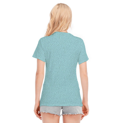 Women's Cotton O - Neck T-Shirt - TuneInk