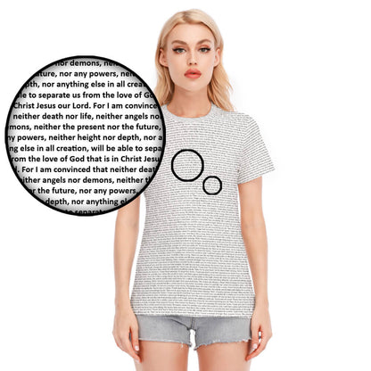 Women's Cotton O - Neck T-Shirt - TuneInk