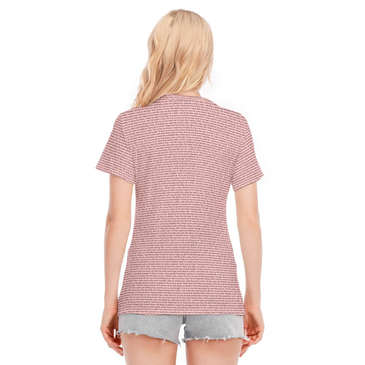 Women's Cotton O - Neck T-Shirt - TuneInk