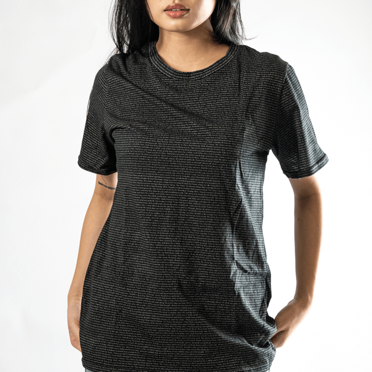 Women's Cotton O - Neck T-Shirt - TuneInk