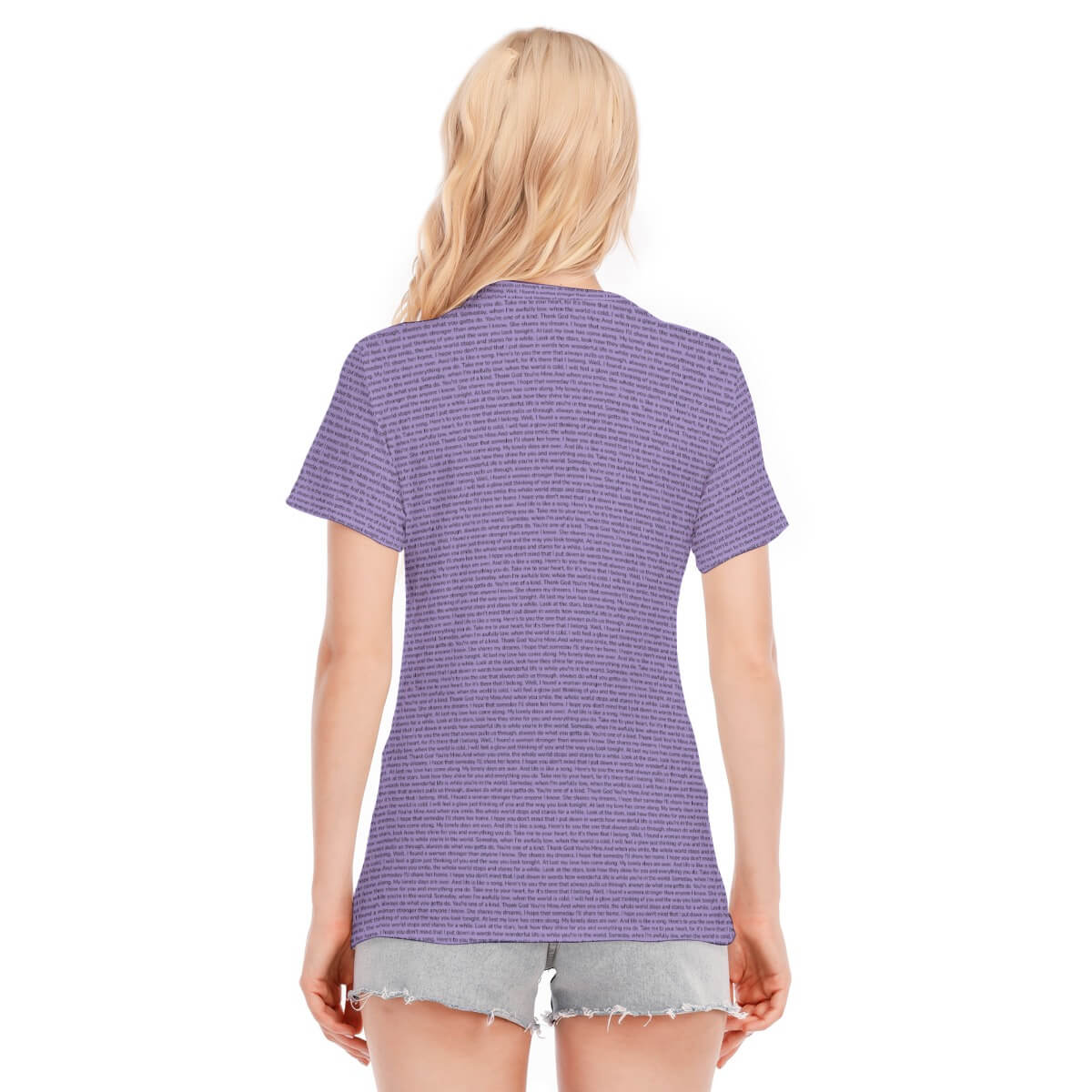Women's Cotton O - Neck T-Shirt - TuneInk