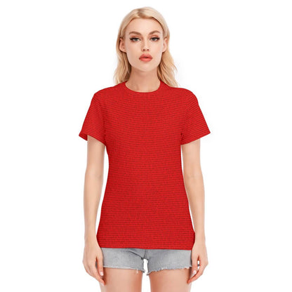Women's Cotton O - Neck T-Shirt - TuneInk