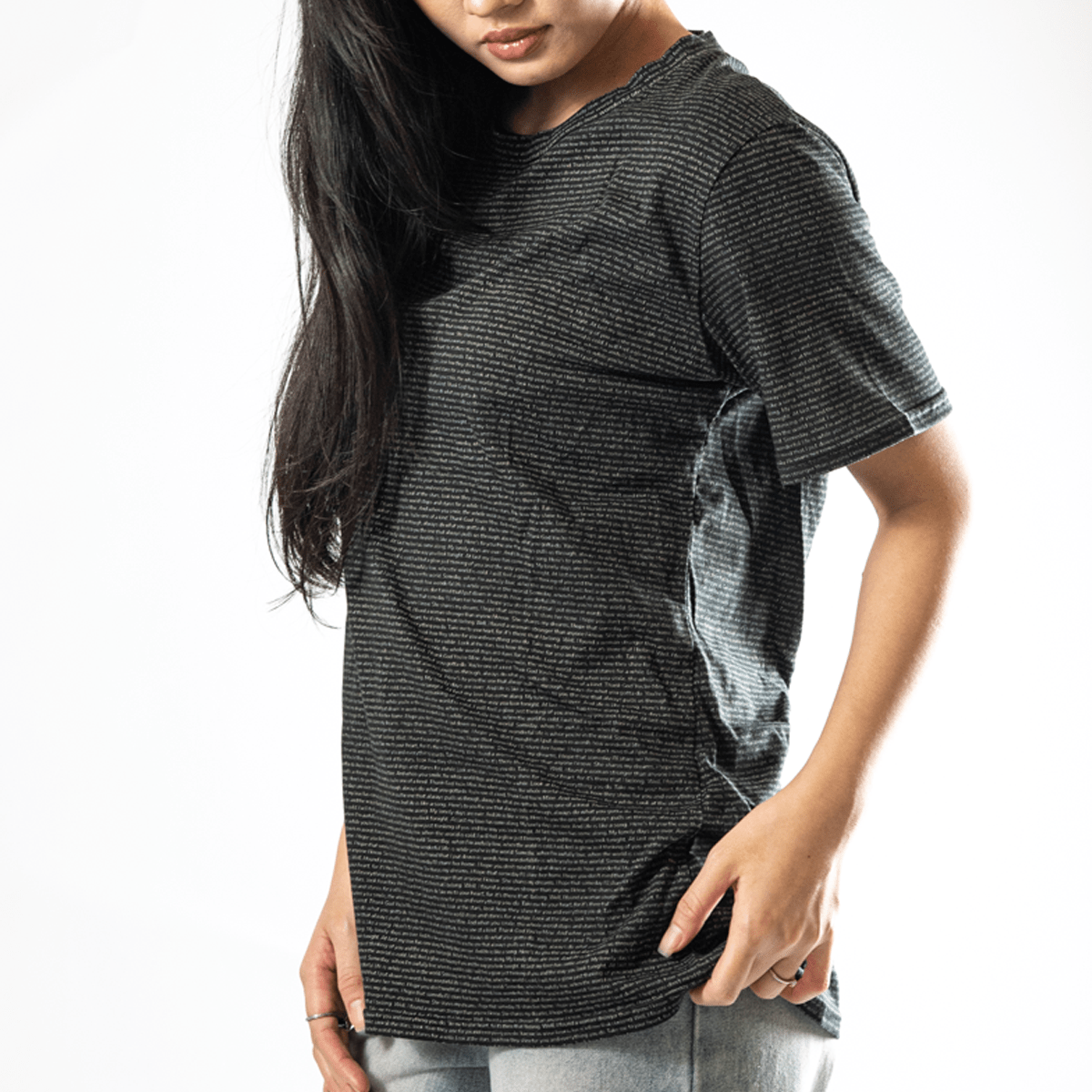 Women's Cotton O - Neck T-Shirt - TuneInk