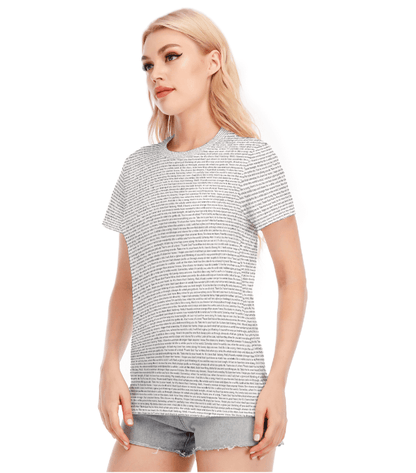 Women's Cotton O - Neck T-Shirt - TuneInk