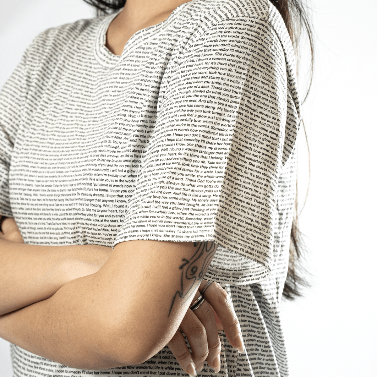 Women's Cotton O - Neck T-Shirt - TuneInk