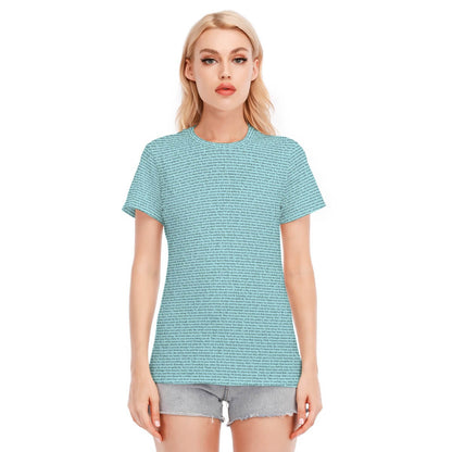 Women's Cotton O - Neck T-Shirt - TuneInk