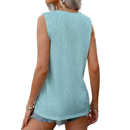 Women's Cotton Sports Vest - TuneInk