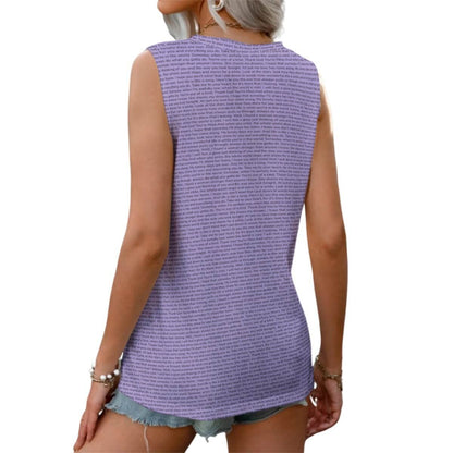 Women's Cotton Sports Vest - TuneInk